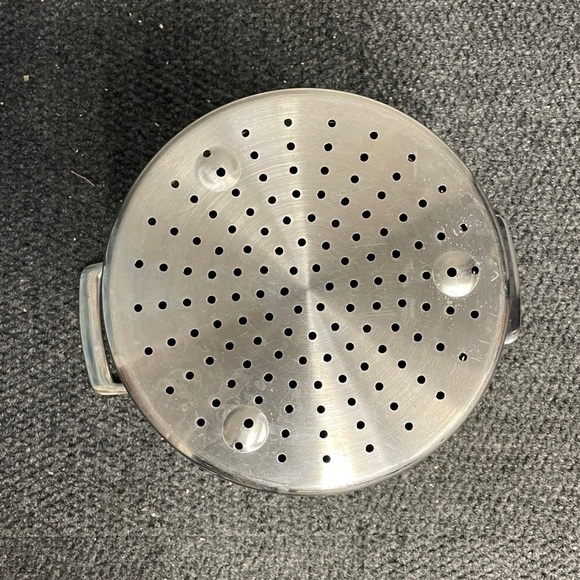 VIKING Stainless Steel Colander Strainer Insert for 8Qt Stock Pot No Lid - Picture 4 of 4